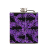 Flasques Lèvres à Parties scintillant violette #2 (Dos)