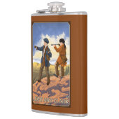 Flasques Lewis et Clark explorant l'ouest (Gauche)