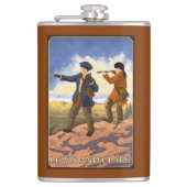 Flasques Lewis et Clark explorant l'ouest (Devant)