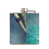 Flasques Lézard bleu (Dos)