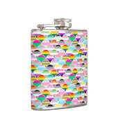 Flasques LGBTQIA+ Queer Scalloped Pride Flag Fans (Droite)