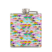 Flasques LGBTQIA+ Queer Scalloped Pride Flag Fans (Dos)