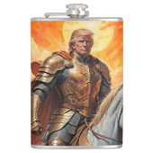 Flasques L'héroïque guerrier Trump en or (Devant)