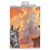 Flasques L'héroïque guerrier Trump en or (Dos)