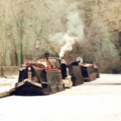 FLASQUES L'HIVER SUR LE CANAL