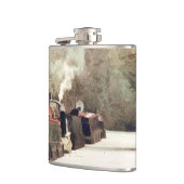 FLASQUES L'HIVER SUR LE CANAL (Gauche)