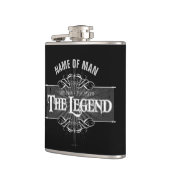 Flasques L'Homme, Le Mythe, La Légende (Gauche)