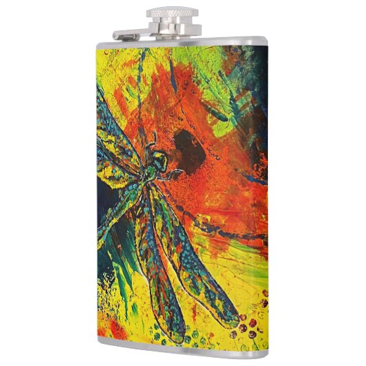 Flasques libellée de fiole (Gauche)