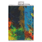 Flasques libellée de fiole (Dos)