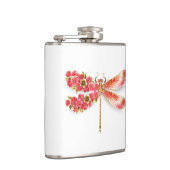 Flasques libellule de fleurs avec sakura de bijoux (Droite)