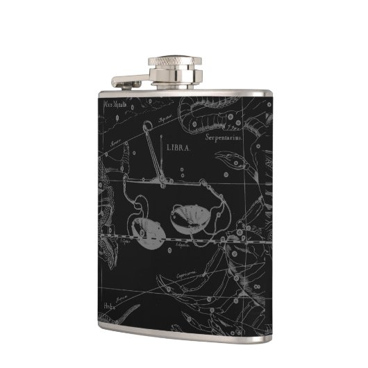 Flasques Libra Constellation Hevelius vers 1690 (Gauche)