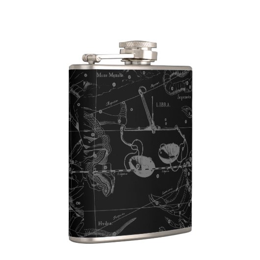 Flasques Libra Constellation Hevelius vers 1690 (Droite)