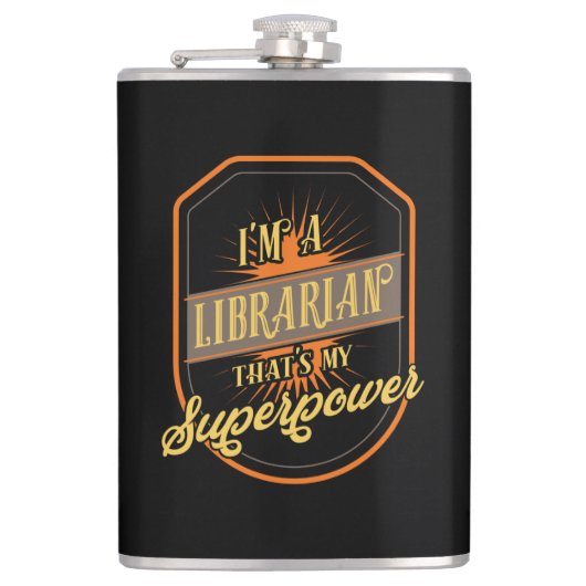 Flasques Librarian (Devant)