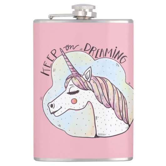 Flasques Licorne Fantaisiste de Rêve (Devant)