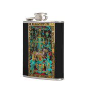 Flasques Lid of Great Tomb of Pakal - Astronaut Palenque (Gauche)