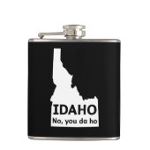 Flasques L'Idaho aucun, vous le DA Ho (Devant)