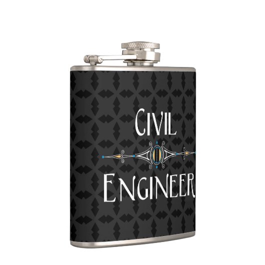 Flasques Ligne décorative du génie civil (Droite)