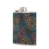 Flasques Lignes de Dollar de Sable Rouge Jaune Bleu (Gauche)