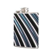 Flasques Lignes incurvées étroitement d'une fractale (Gauche)