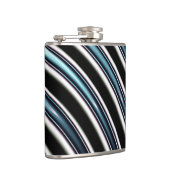 Flasques Lignes incurvées étroitement d'une fractale (Droite)