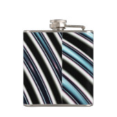 Flasques Lignes incurvées étroitement d'une fractale (Dos)