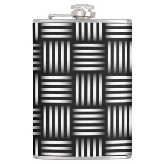 Flasques Lignes intersectées (Devant)