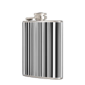 Flasques Lignes noires et blanches (Gauche)