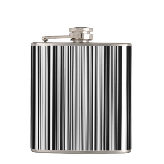 Flasques Lignes noires et blanches (Devant)