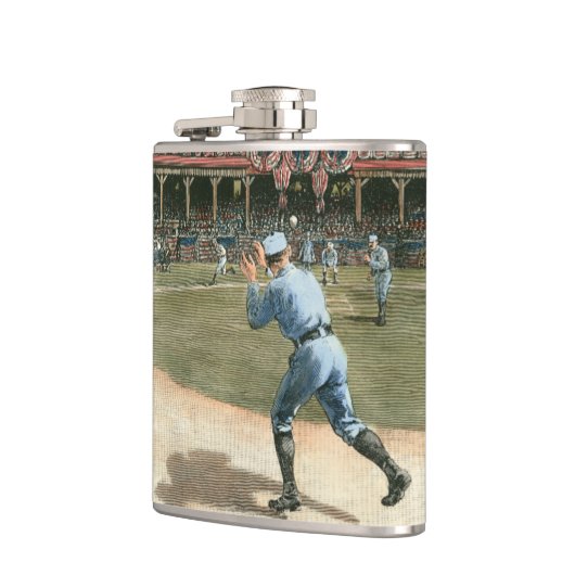 Flasques Ligue nationale de baseball 1886 (Gauche)