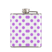 Flasques Lilac et pois blancs (Dos)