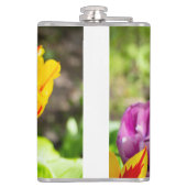 Flasques Lilac tulipes sur une journée ensoleillée (Dos)