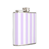Flasques Lilac violet et blanc bonbons rayures (Droite)