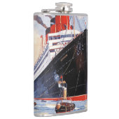 Flasques LINER OCÉAN vintage (Droite)