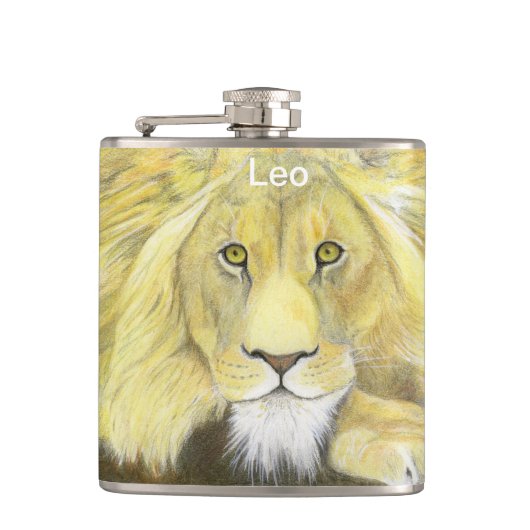 Flasques Lion (Devant)