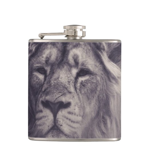Flasques Lion Courage Roi de la Jungle (Devant)