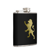 Flasques Lion royal d'or noir (Droite)
