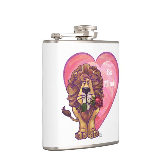 Flasques Lion Saint Valentin (Droite)