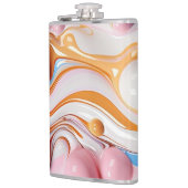 Flasques Liquide coloré avec bulles (Gauche)