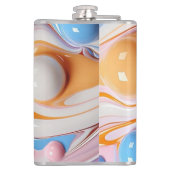 Flasques Liquide coloré avec bulles (Dos)