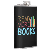 Flasques Lire plus de livres (Droite)