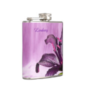 Flasques Lis pourpre avec la cascade (Droite)