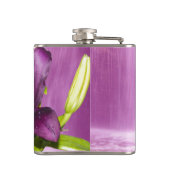 Flasques Lis pourpre avec la cascade (Dos)