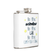 Flasques Lit confortable, citation drôle de sommeil (Droite)