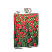 Flasques Lit des Tulipes rouges 01 (Droite)
