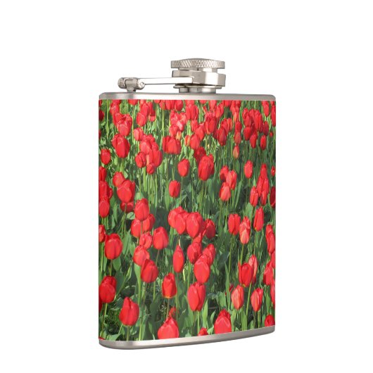 Flasques Lit des Tulipes rouges 02 (Droite)