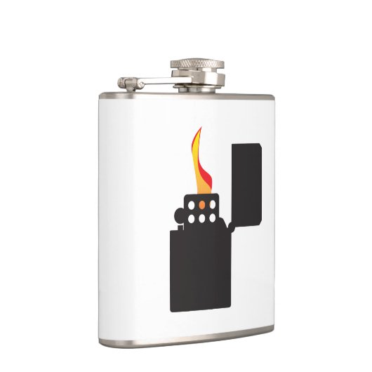 Flasques Lit Open Cigarette Lighter (Droite)