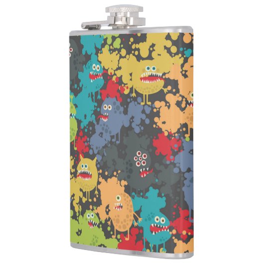 Flasques Little cute funny monsters (Gauche)