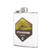 Flasques Little Missouri State Park Dakota du Nord (Gauche)