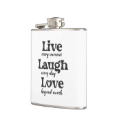 Flasques live, rire, amour - trois beaux mots (Gauche)