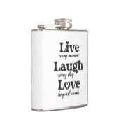 Flasques live, rire, amour - trois beaux mots (Droite)
